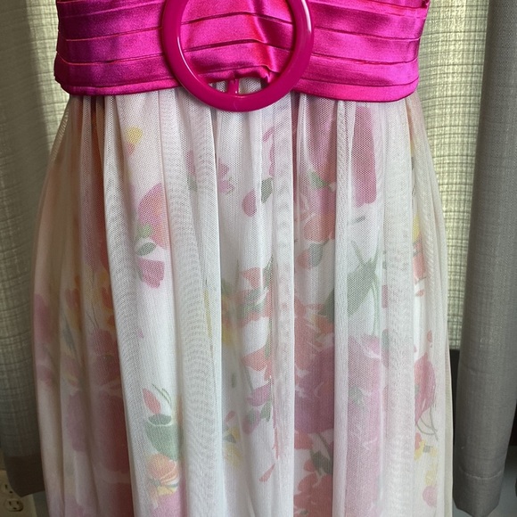 Dots Women’s Floral Strapless Summer Mini Dress  sz XL NWT - Picture 3 of 9